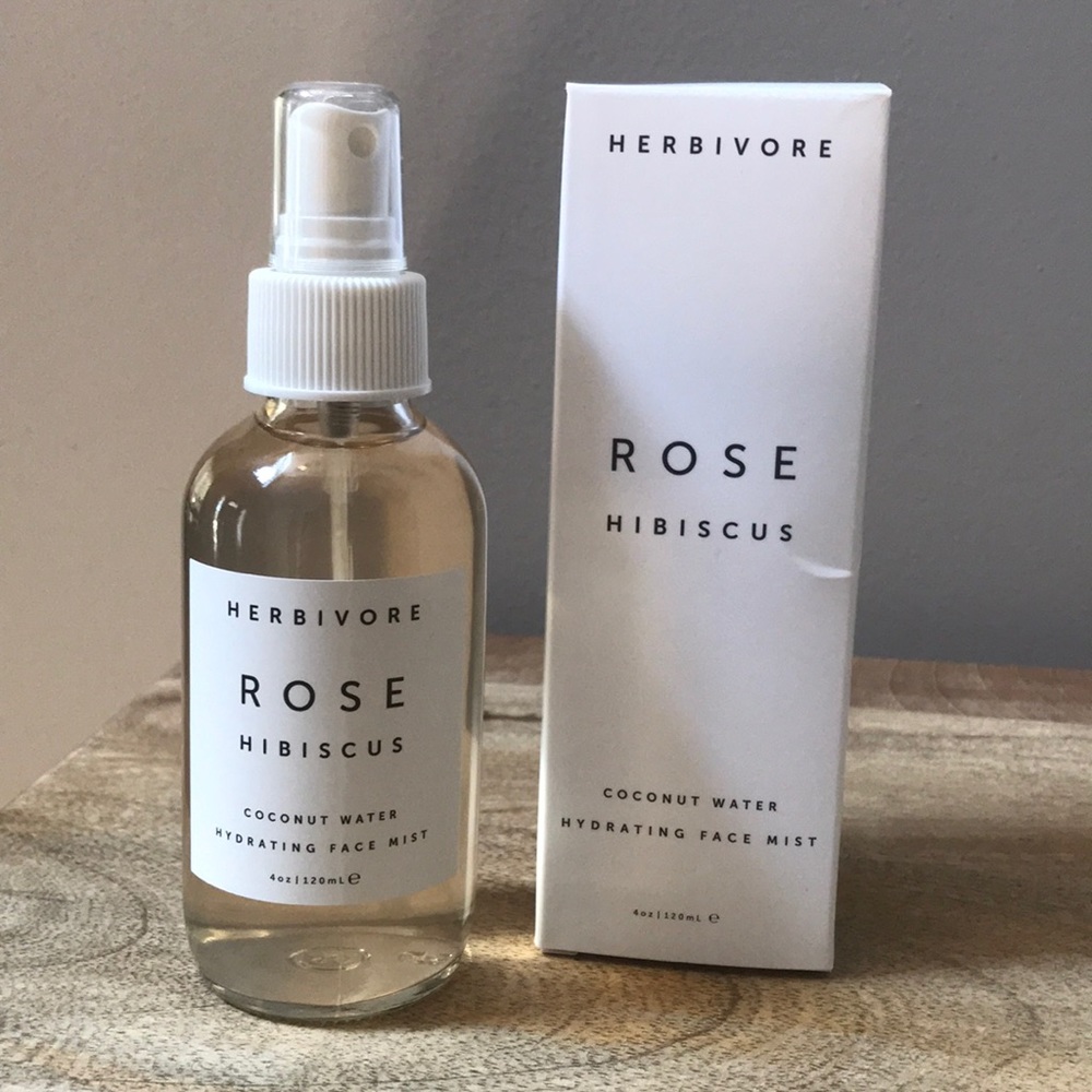 Herbivore rose Hibiscus hydrating face mist